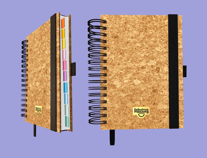 Daily 2026 Spiral Journal Deluxe Cork