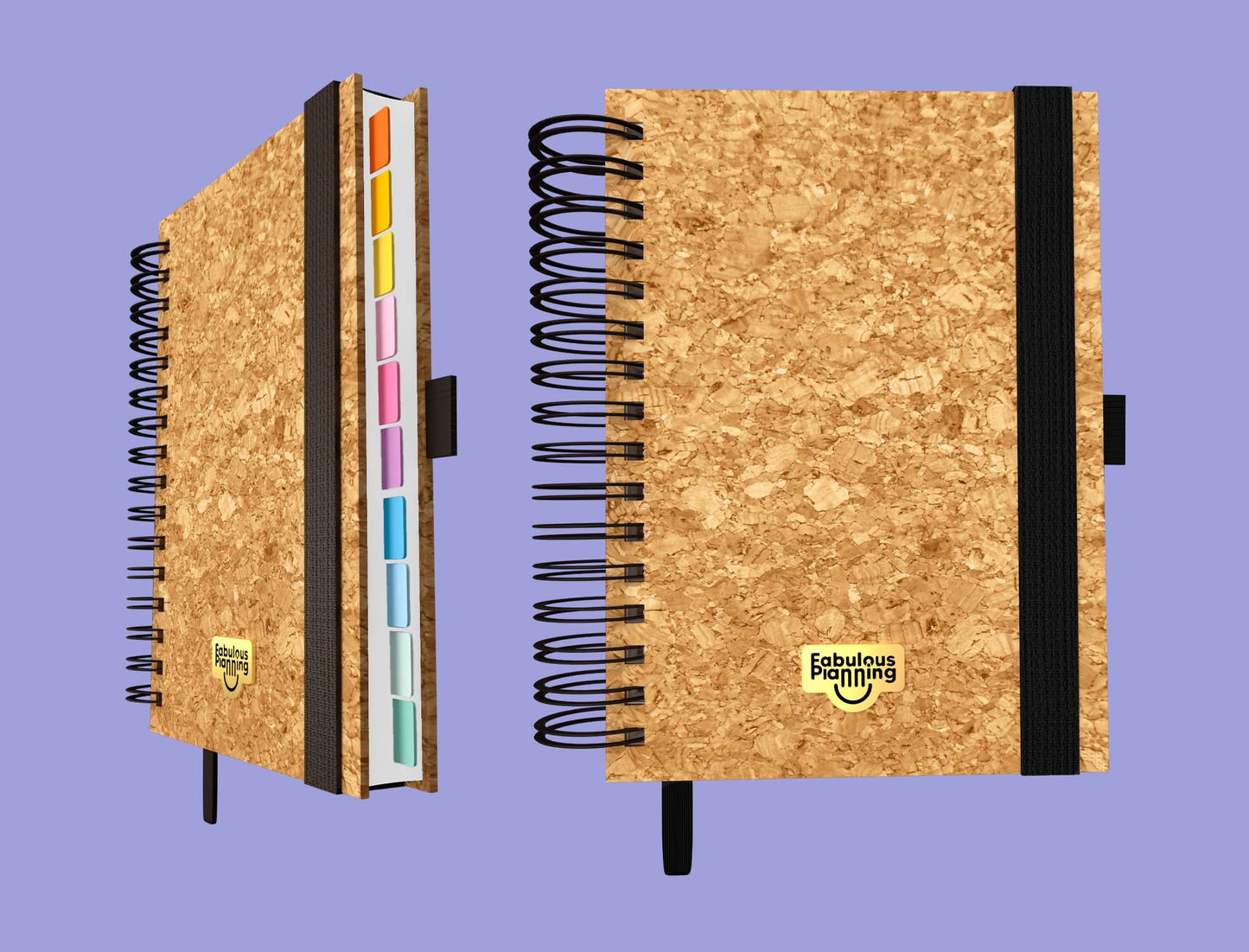 Teacher Undated Spiral Journal Deluxe Cork