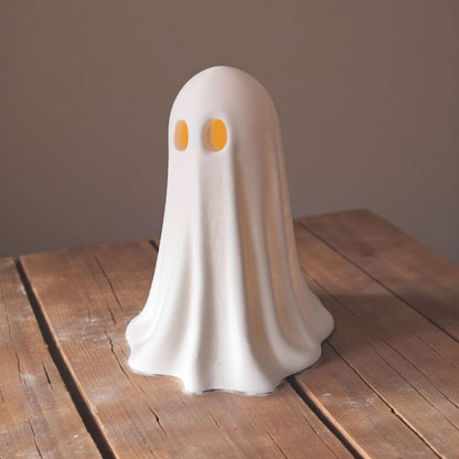 Cute Little Halloween Ghost Decoration – LED Tealight Compatible