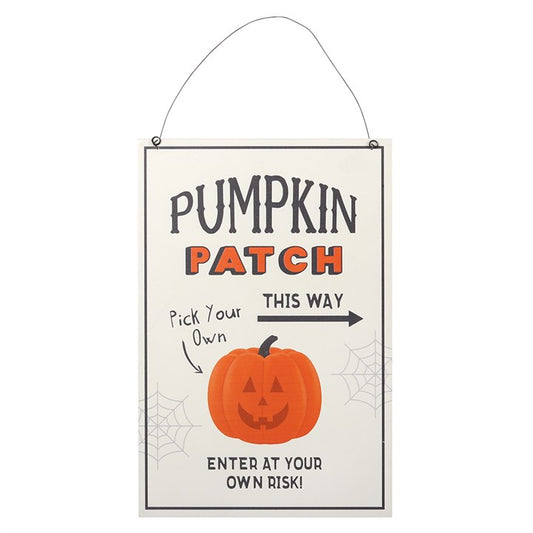 Pumpkin Patch Hanging Sign 🎃
