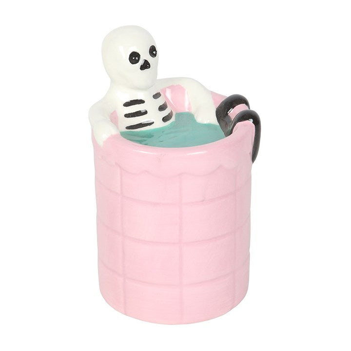 Dead Cool Skeleton Oil Burner | Pink Gothic Summer Home Fragrance