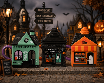 The Haunted Village Mug Collection
