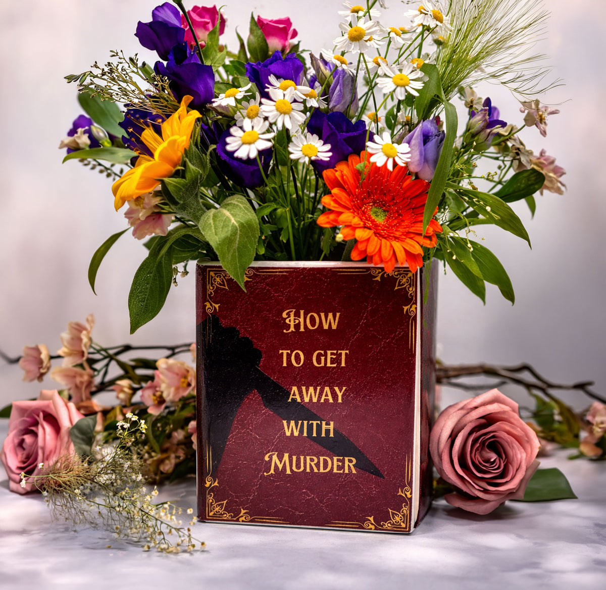 Book Vase: How To Get Away With Murder