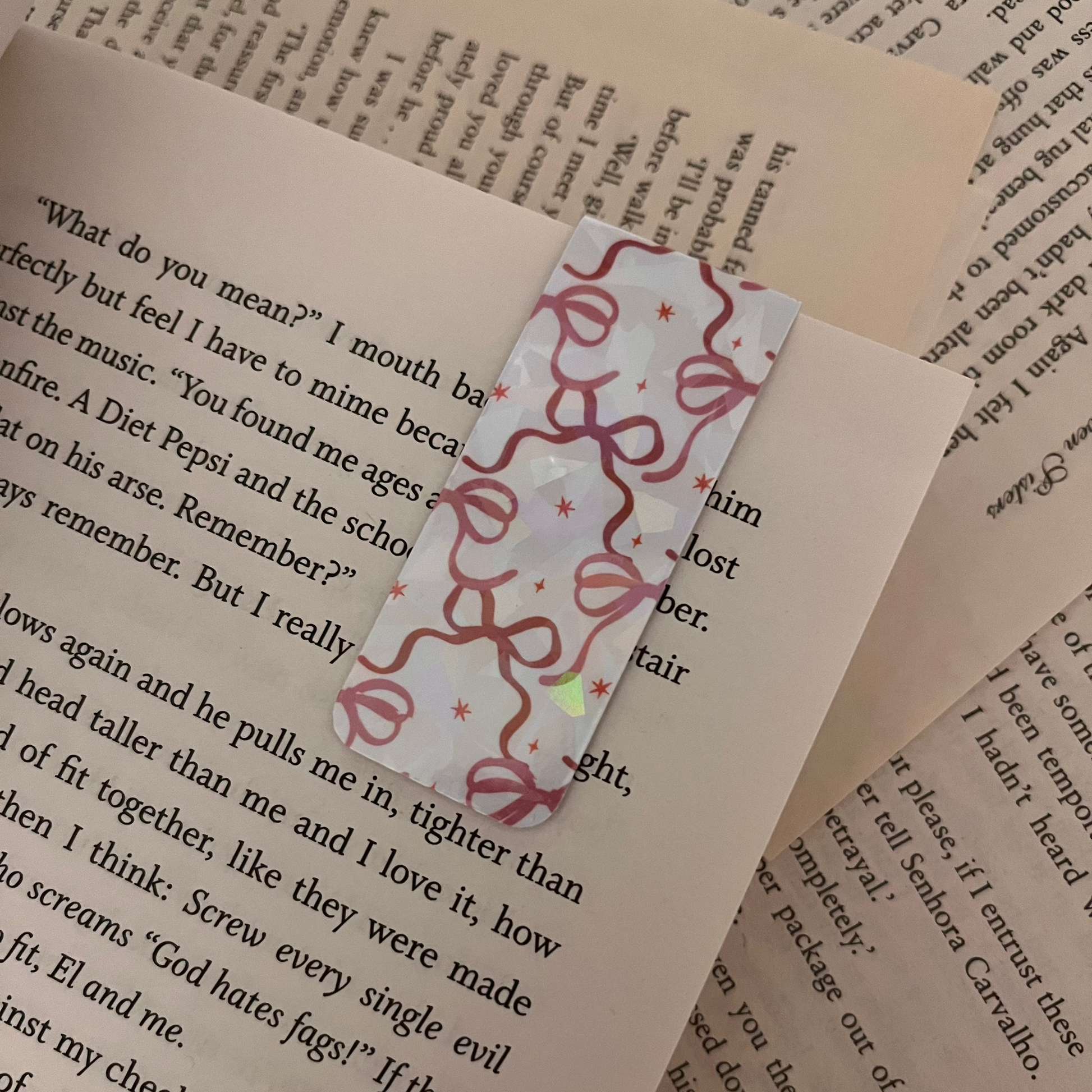 Mini Cute Bows Magnetic Bookmark