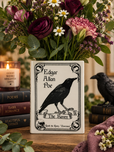 Book Vase: The Raven – Edgar Allan Poe