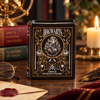 Book Vase: Harry Potter School of Witchcraft & Wizardry Book Décor