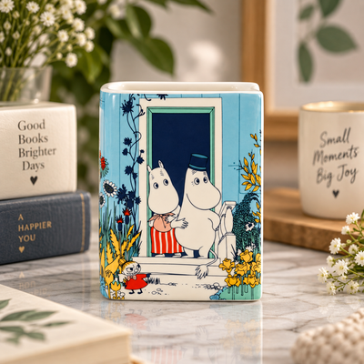 Book Vase: Moomin