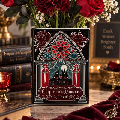 Book Vase: Empire of the Vampire