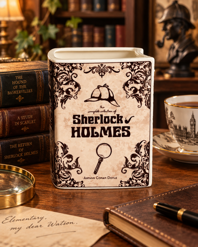 Book Vase: Sherlock Holmes Book Vase