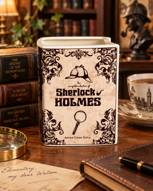 Book Vase: Sherlock Holmes Book Vase