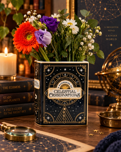 Book Vase: Celestial Observations