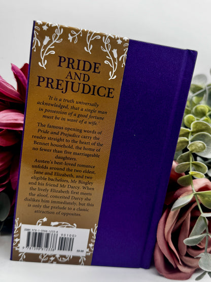 Pride and Prejudice Book & Matching Vase Gift Set | Jane Austen