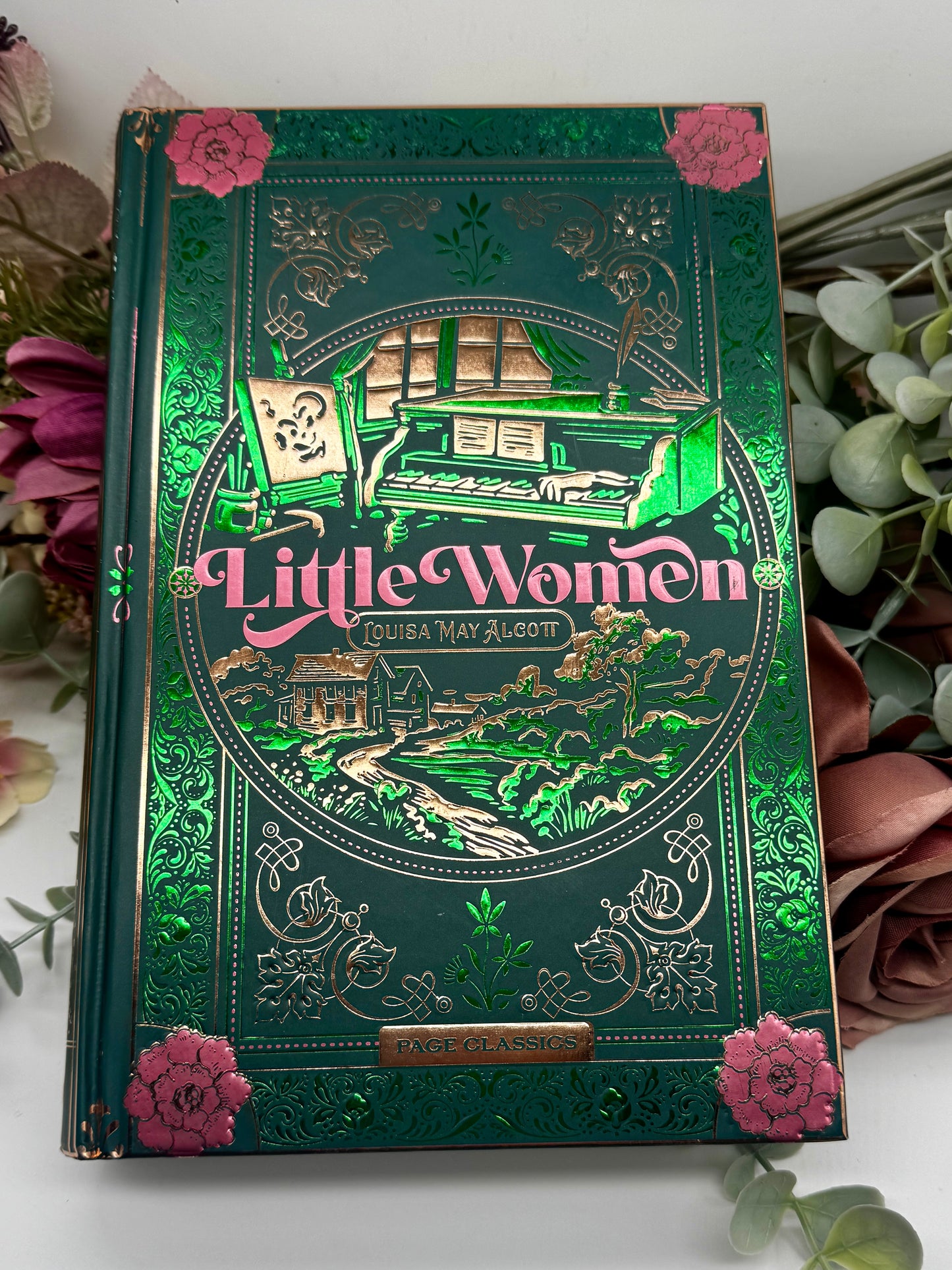 Little Women Book & Matching Vase Gift Set | Louisa May Alcott