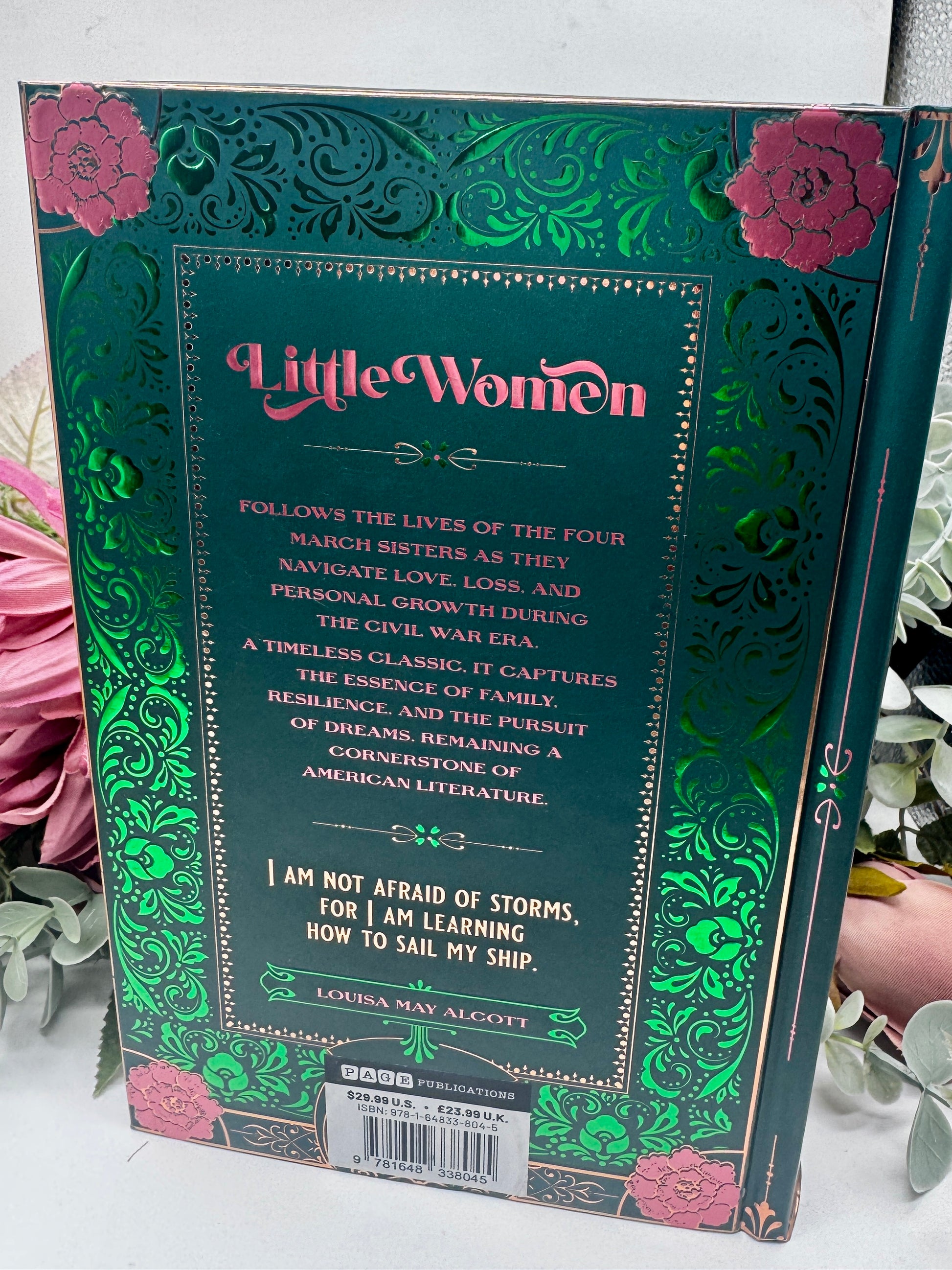 Little Women Book & Matching Vase Gift Set | Louisa May Alcott