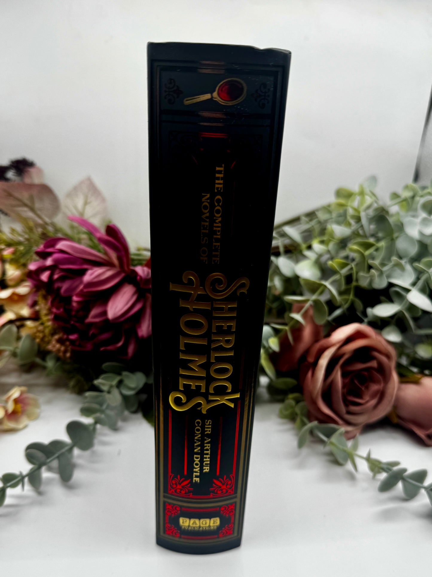 Sherlock Holmes Book & Matching Vase Gift Set | Arthur Conan Doyle
