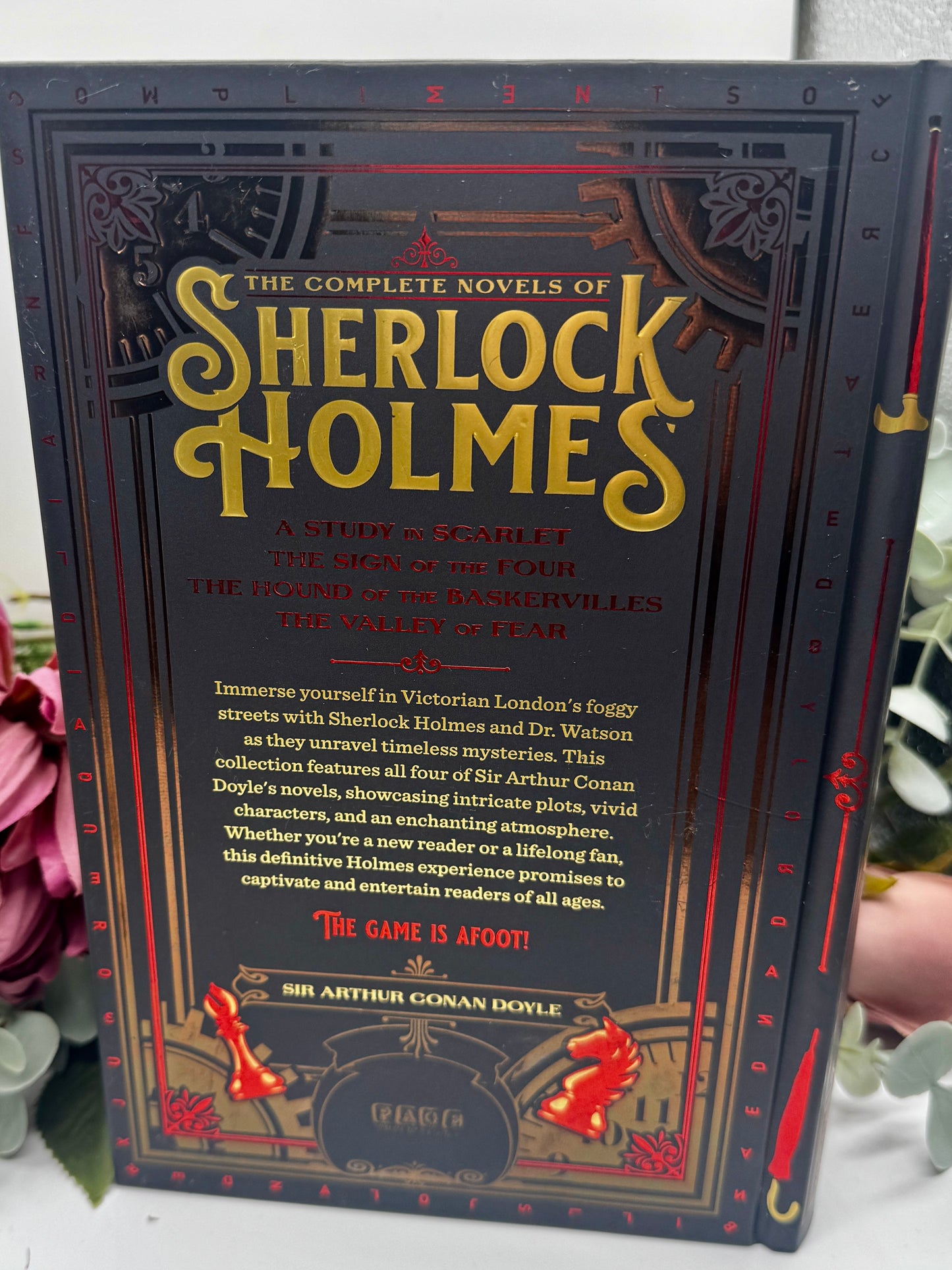 Sherlock Holmes Book & Matching Vase Gift Set | Arthur Conan Doyle