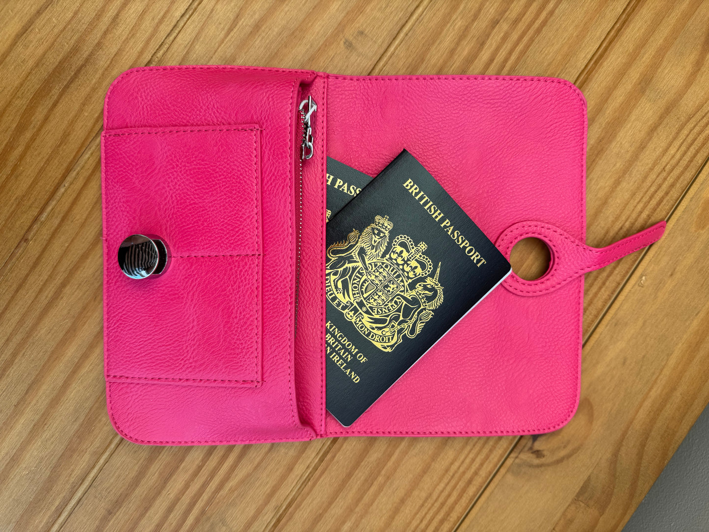 2 in 1 Purse/Travel Wallet - Various Colours