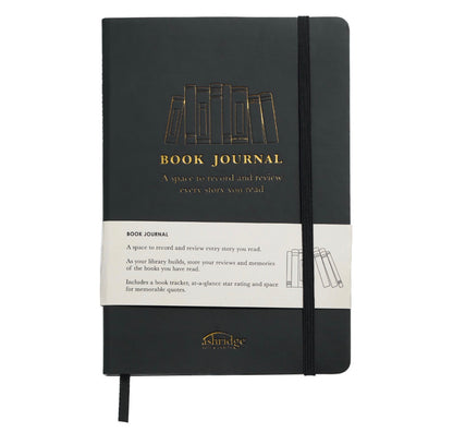 Book Journal | Reading Log & Review Notebook – A5 Book Tracker Notebook for Book Lovers