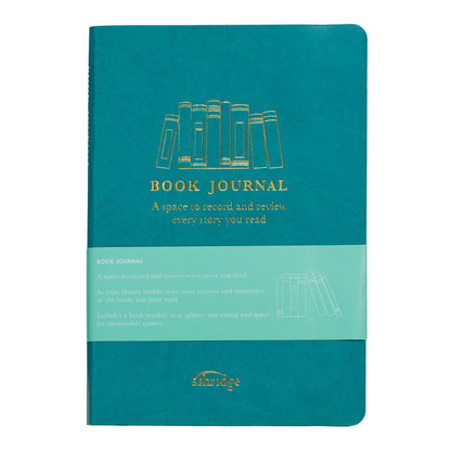 Book Journal | Reading Log & Review Notebook – A5 Book Tracker Notebook for Book Lovers