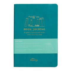 Book Journal | Reading Log & Review Notebook – A5 Book Tracker Notebook for Book Lovers