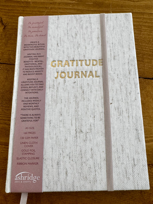 Gratitude Journal | Linen Daily Gratitude & Reflection Journal