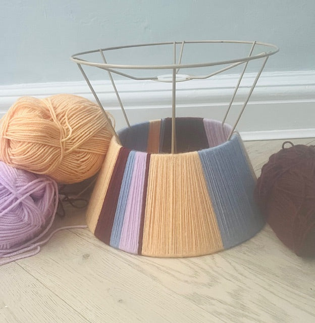 Yarn-wrapped Lampshade Workshop Saturday, 28th November