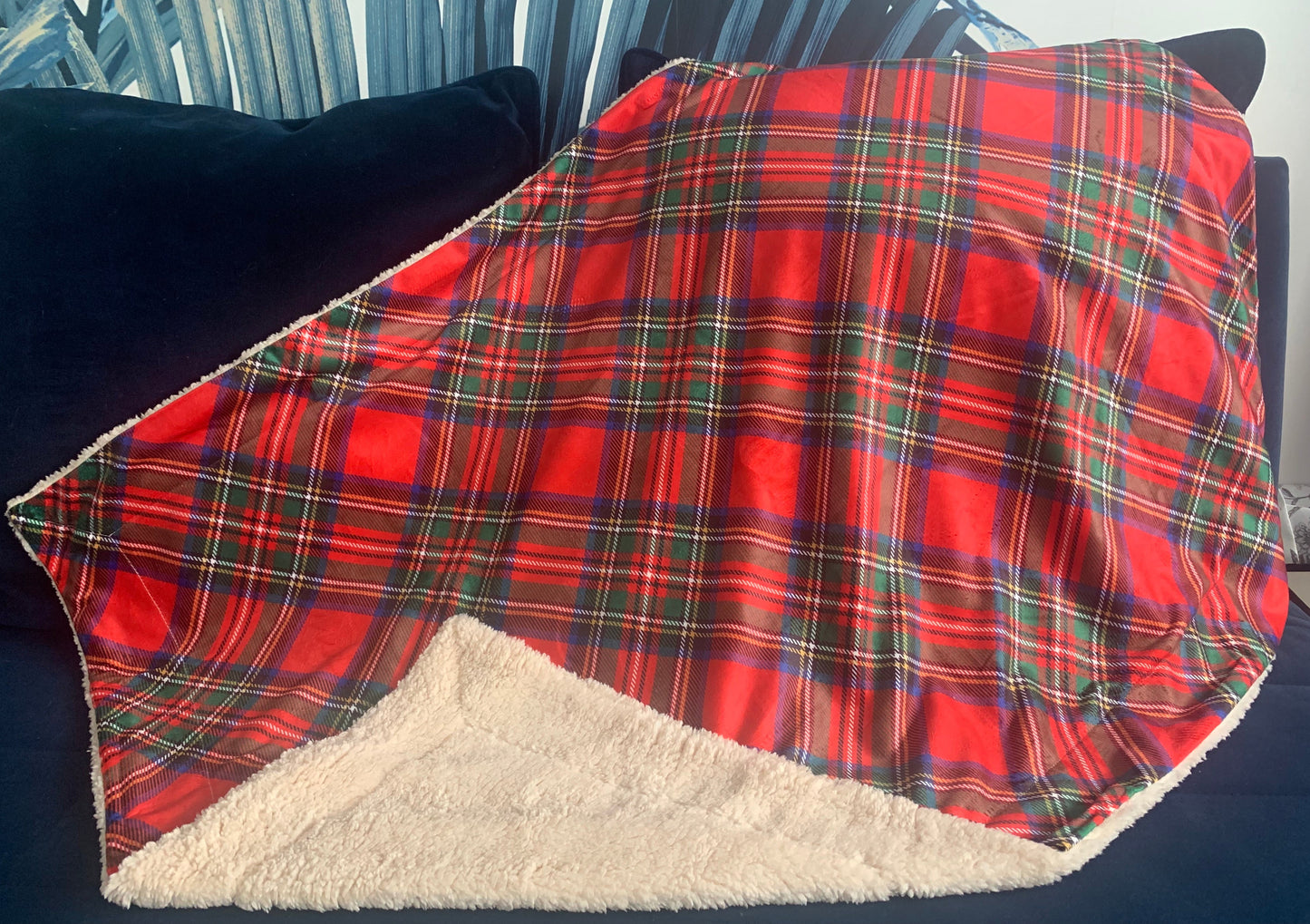 Luxury Tartan Pet Snuggle Blanket
