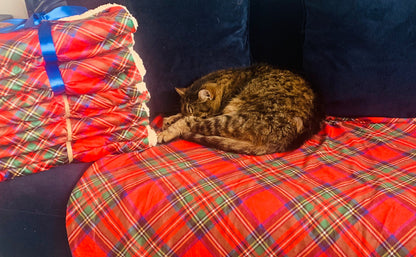 Luxury Tartan Pet Snuggle Blanket