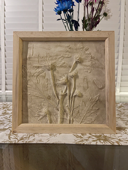 Plaster Casting Botanical Workshop Saturday 30th May
