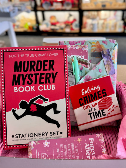 Murder Mystery Blind Date Book Box | Psychological Thriller Gift Set