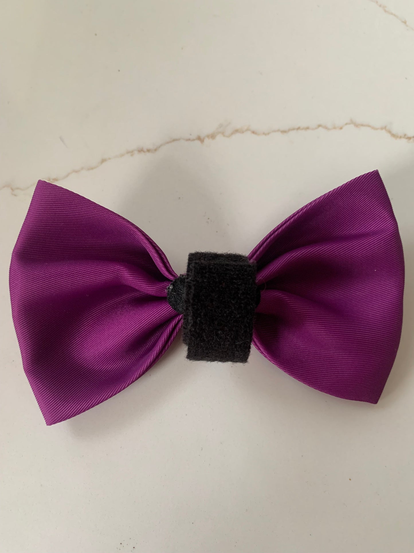 Bow Collar Accessory Magenta Purple