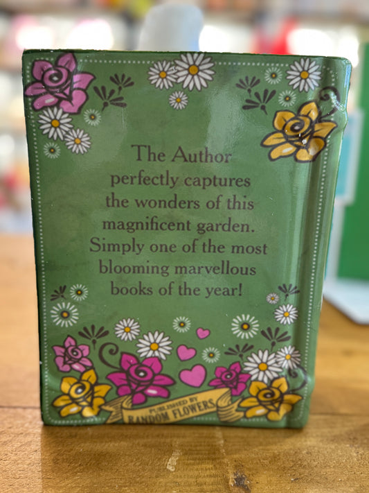 Garden Expectations Book Vase