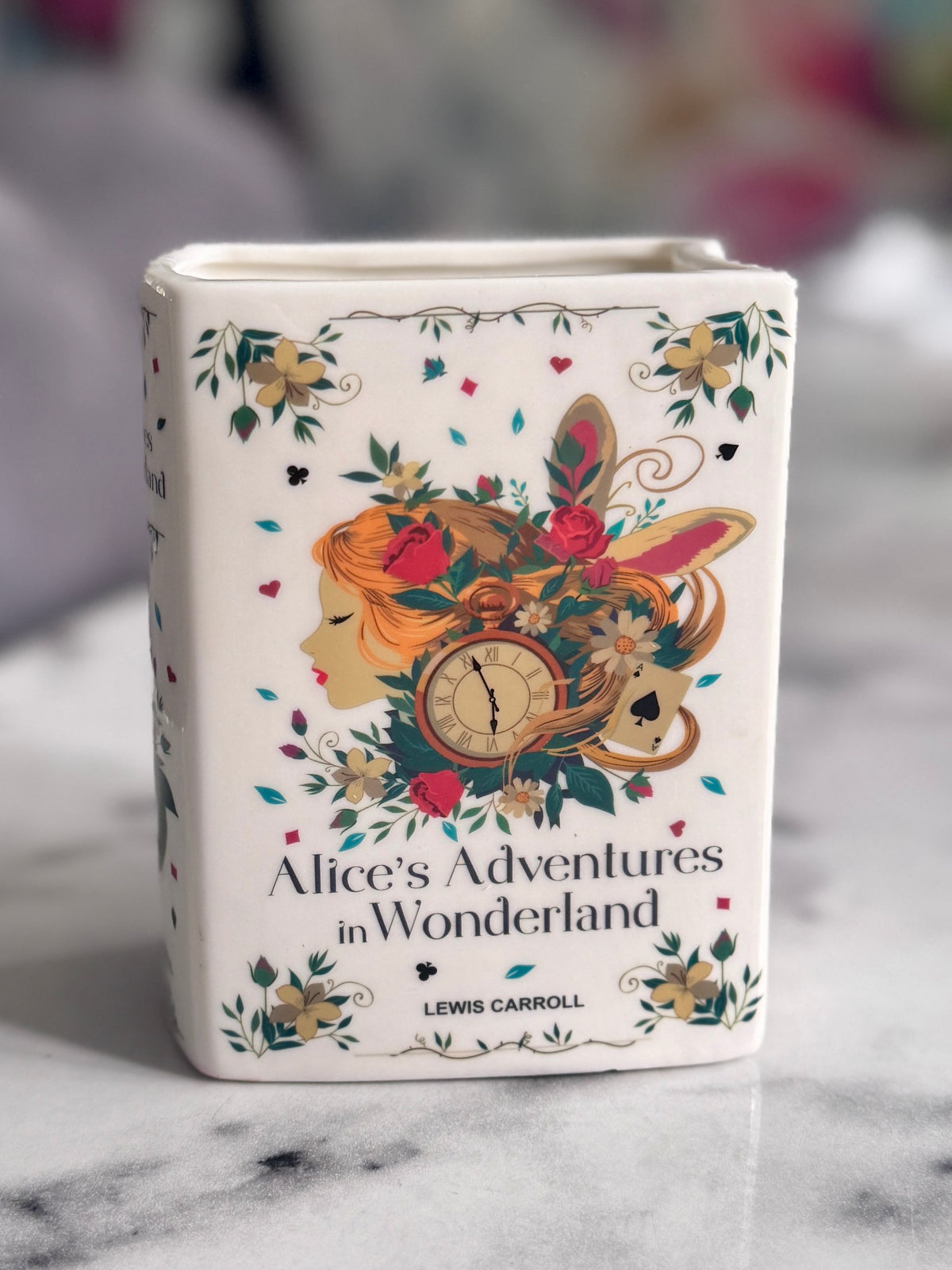 Book Vase: Alice in Wonderland