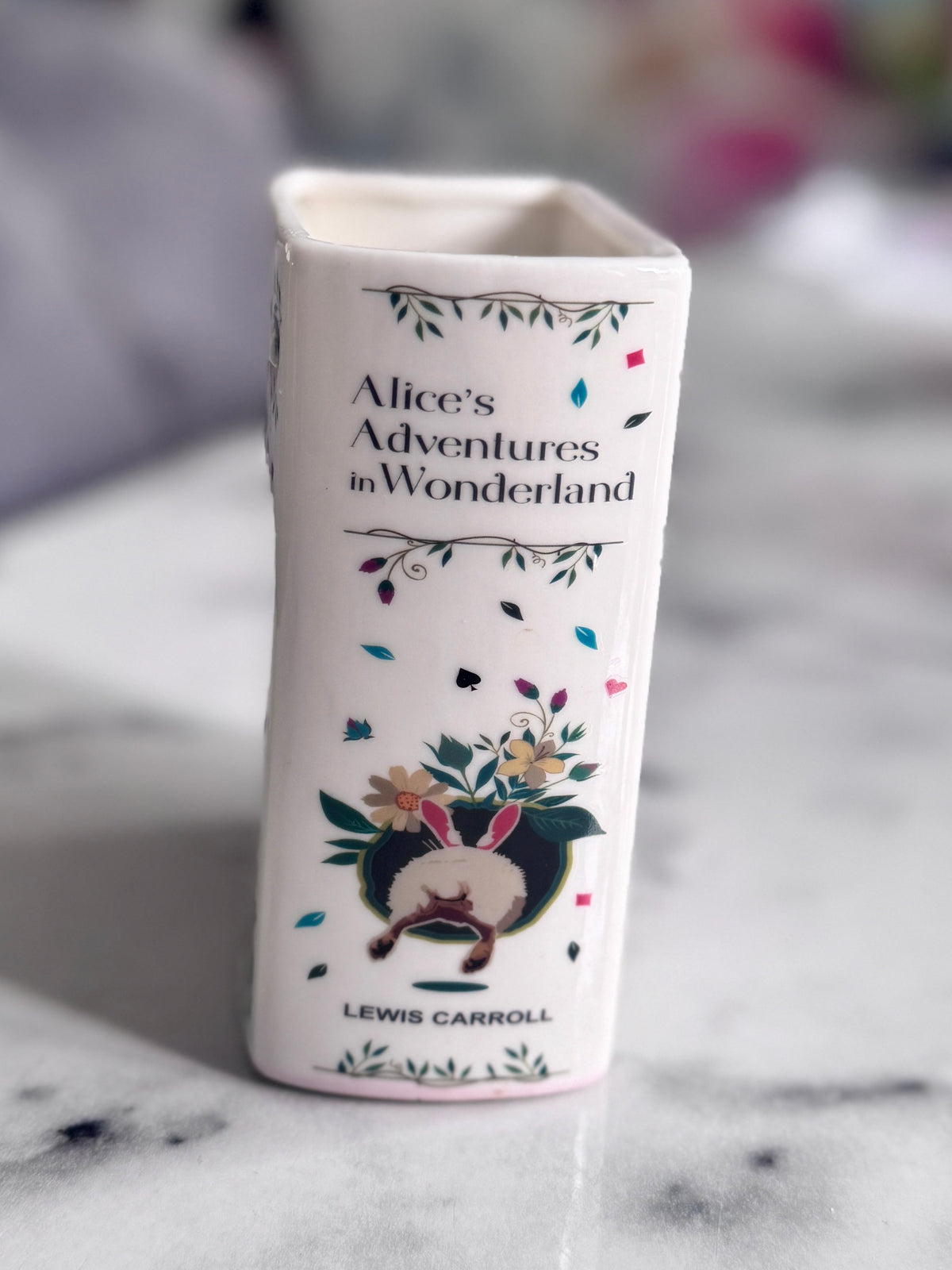 Book Vase: Alice in Wonderland