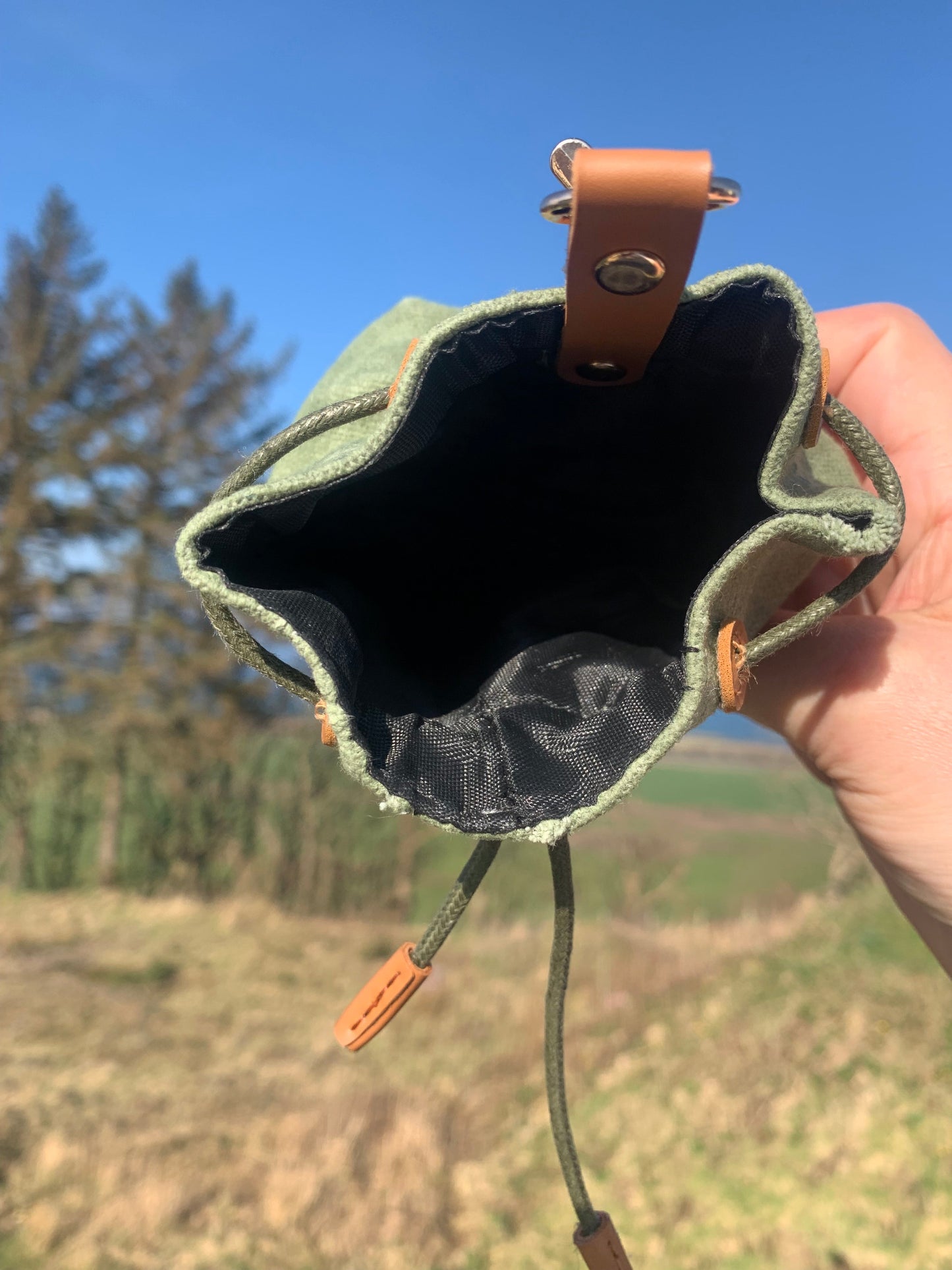 Drawstring Pet Treat Pouch