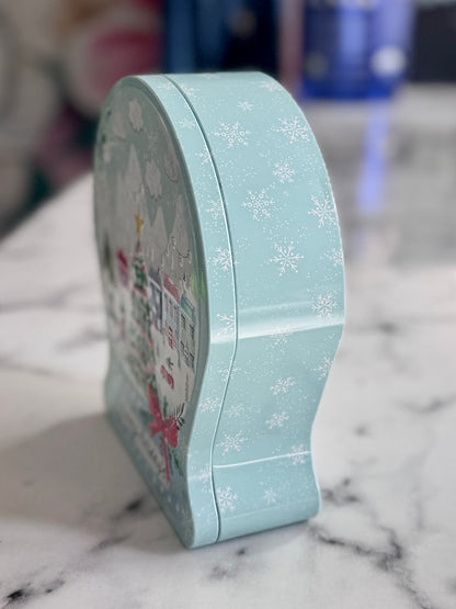Christmas Snow Globe Tin – Festive Gift & Storage Tin