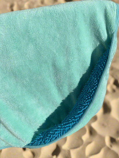 Sustainable Dog Travel and Bath Towel with Carry Bag