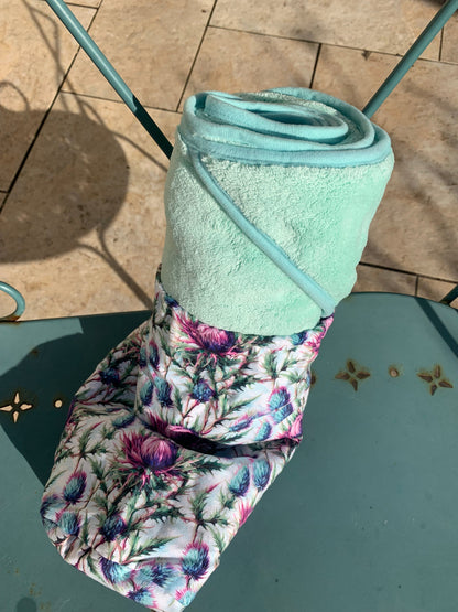 Sustainable Dog Travel and Bath Towel with Carry Bag