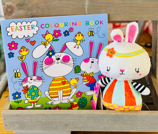 Kids Easter Gift Set: Butternut the Bunny & Easter Colouring Book