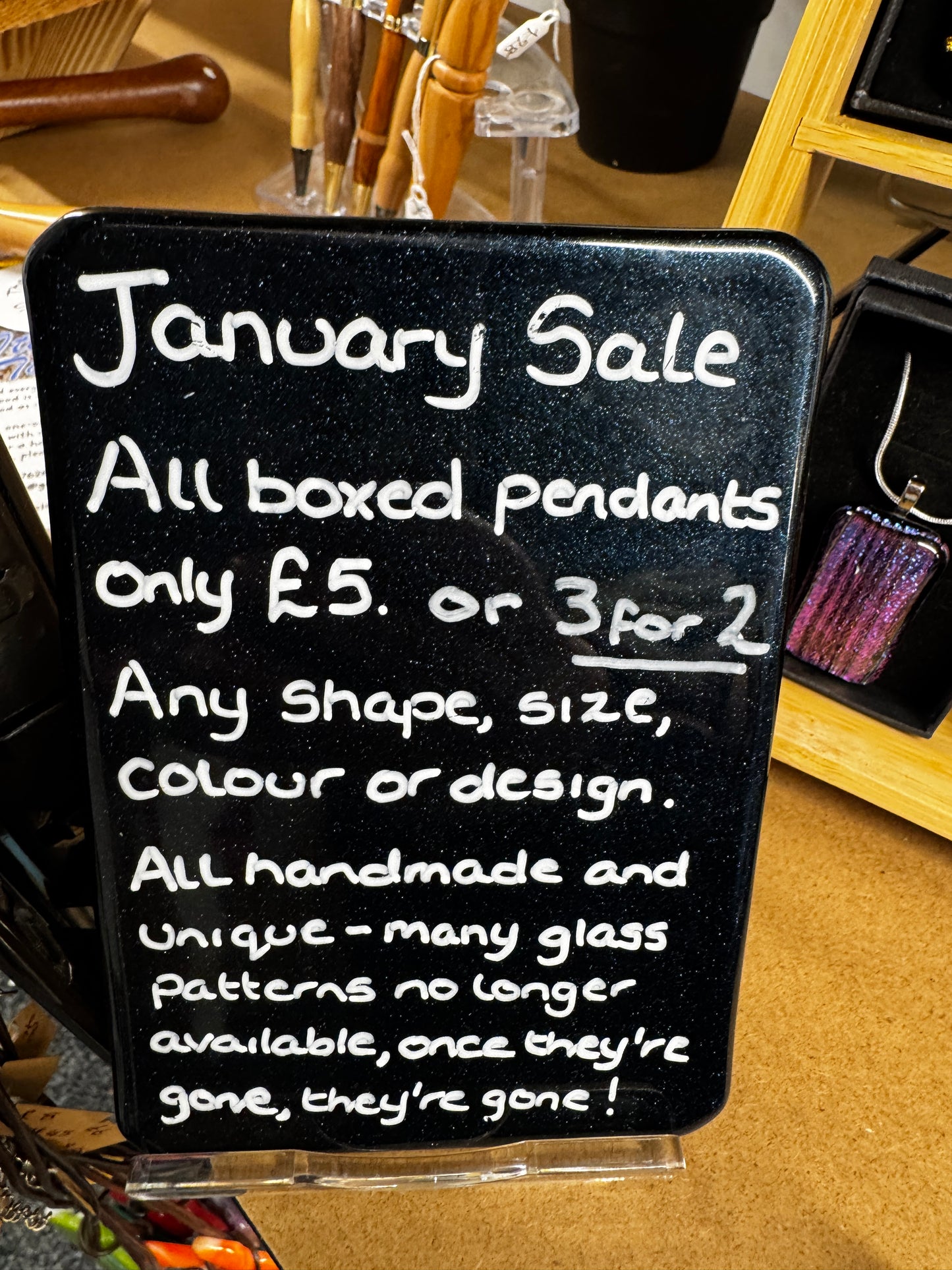 Mystery Necklace Bundle – 3 Handmade Necklaces for £10