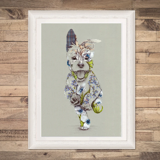 Cairn Terrier – A3 Art Print