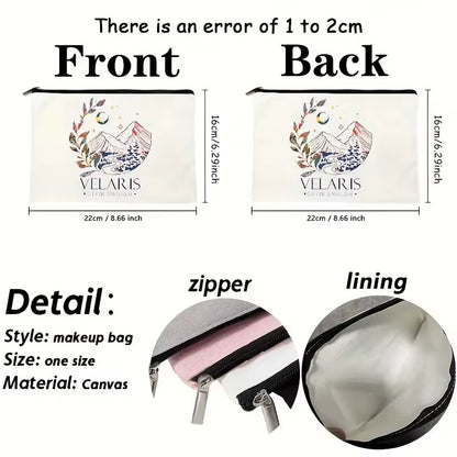 Fantasy Book Lover Makeup Bag