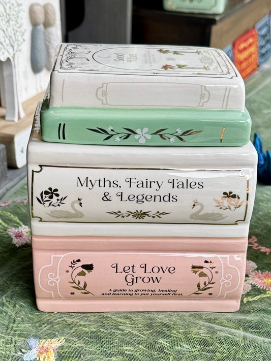 Book Stack: Fairy Tale Books Oil / Wax Burner