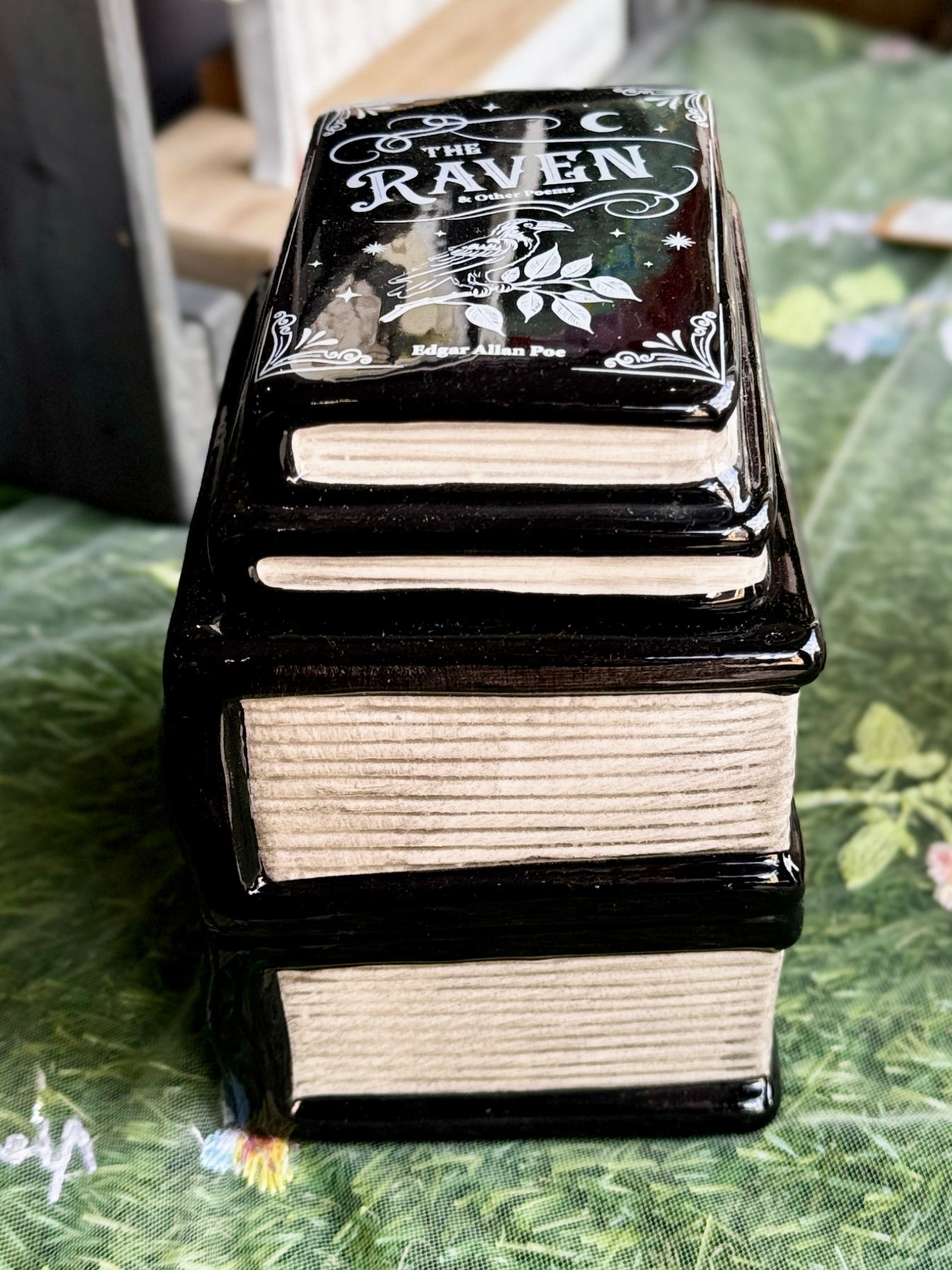 Dark Book Stack: Book of Spells Oil Burner & Wax Warmer