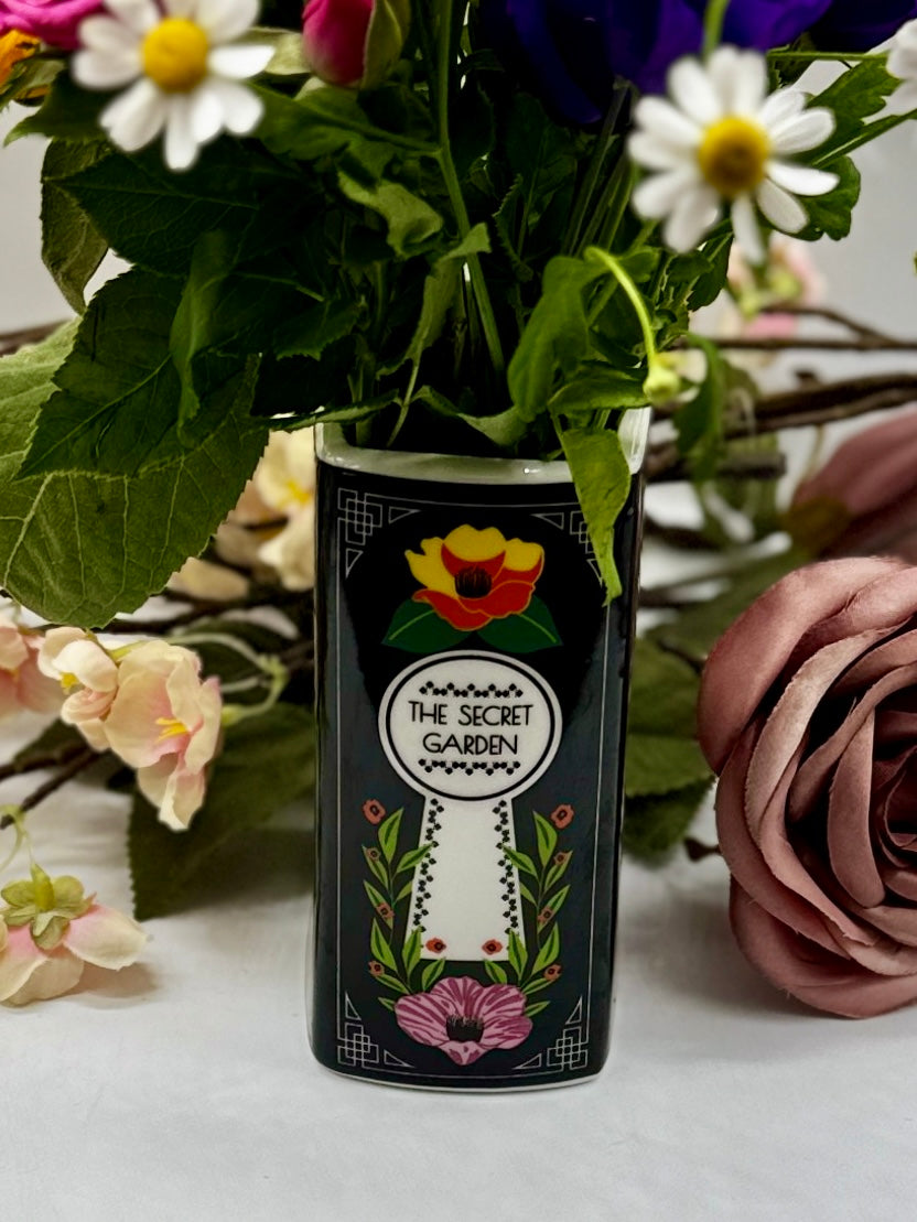Book Vase: The Secret Garden