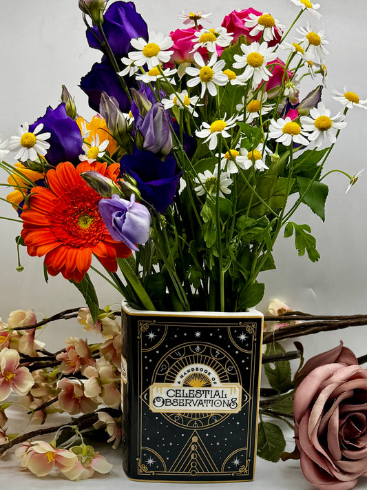 Book Vase: Celestial Observations
