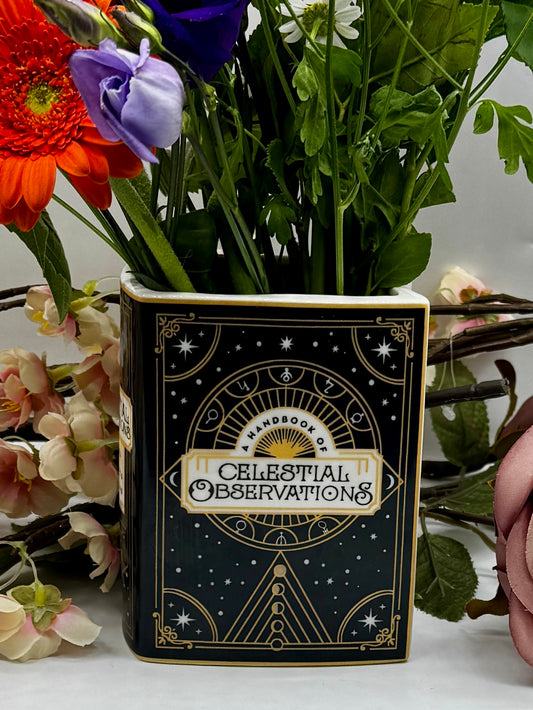 Book Vase: Celestial Observations