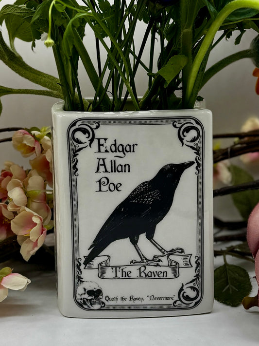 Book Vase: The Raven – Edgar Allan Poe