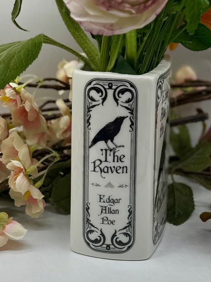 Book Vase: The Raven – Edgar Allan Poe