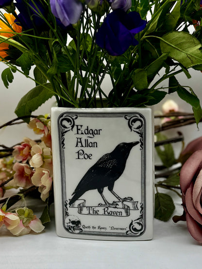 Book Vase: The Raven – Edgar Allan Poe